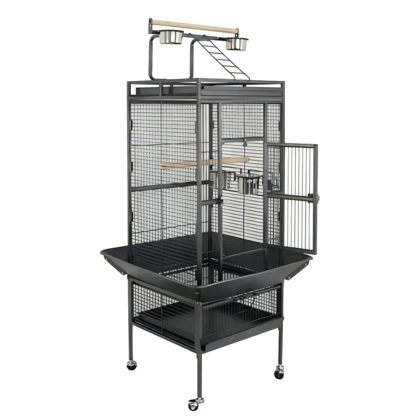 61-Inch Large Bird Cage with Top Play Area