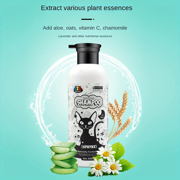 Body Wash-Free Formula for Hairless Cats