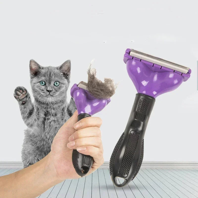 Cat & Dog Shedding and Cleaning Brush