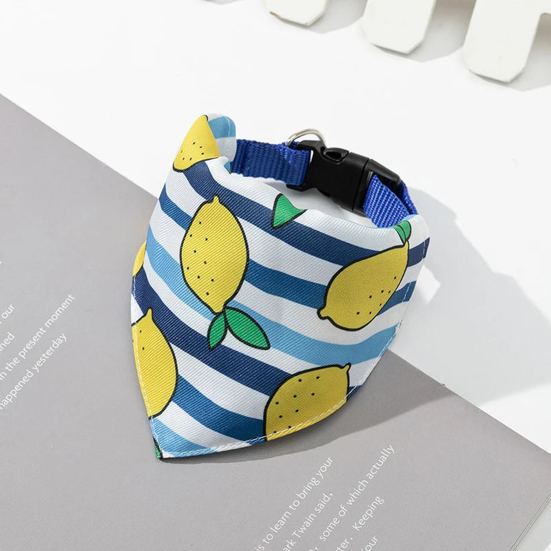 Adjustable Dog Bandana Collar, Pet Scarf for Small, Medium & Large Dogs and Cats