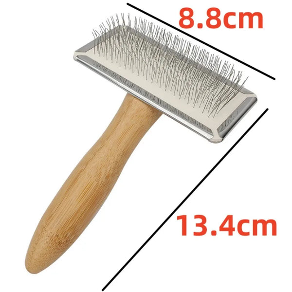 Solid Wood Pet Grooming Comb