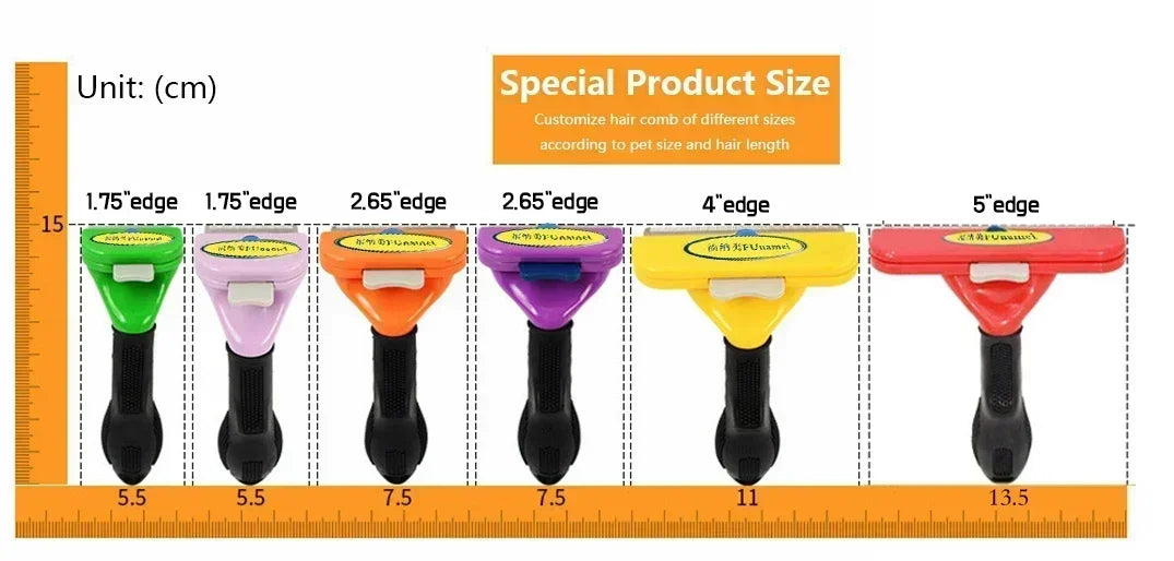 Cat & Dog Shedding and Cleaning Brush