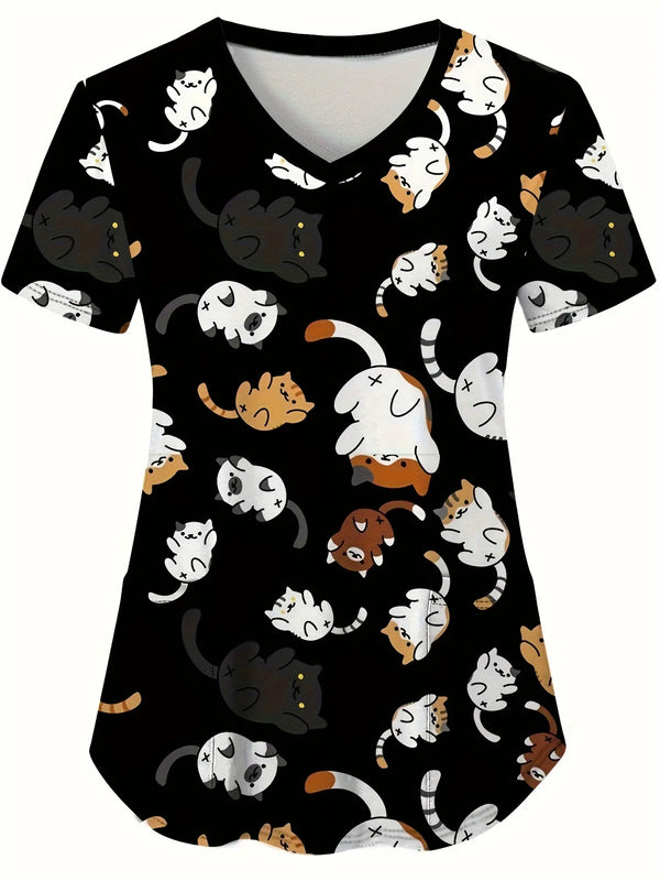 Women’s Medical Scrub Top