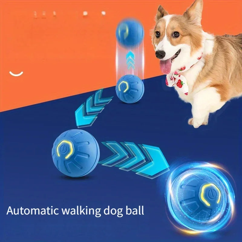 Electronic Moving Dog Toy Ball