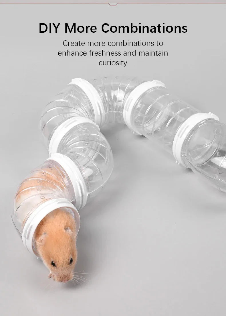 Hamster Cage External Pipelines – Modular Spliceable Movement Tunnels