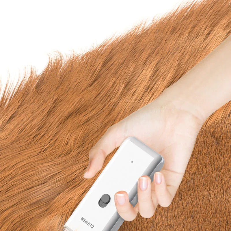 Cordless Rechargeable Pet Hair Trimmer