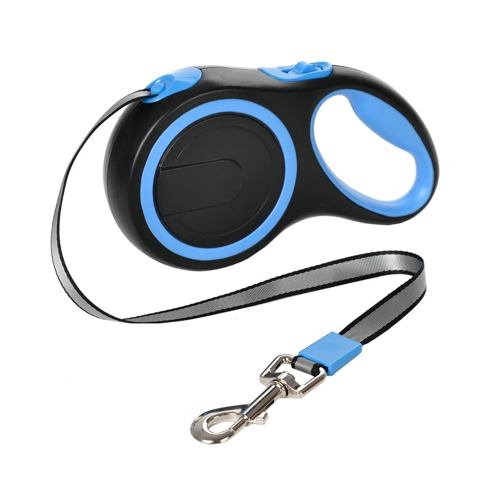 Retractable Dog Leash — Outdoor Hiking Lead for Small & Large Pets