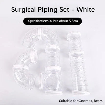 Hamster Cage External Pipelines – Modular Spliceable Movement Tunnels