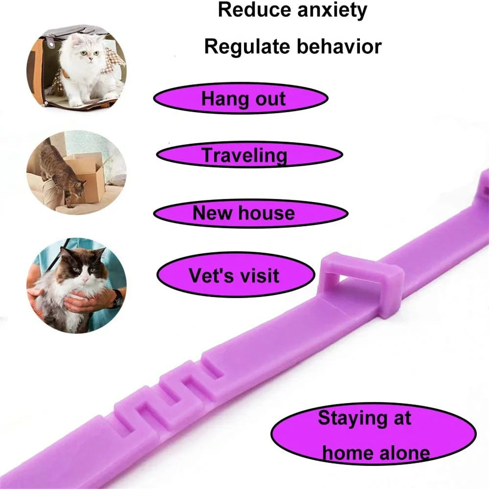 Adjustable Calming Collar for Cats & Dogs