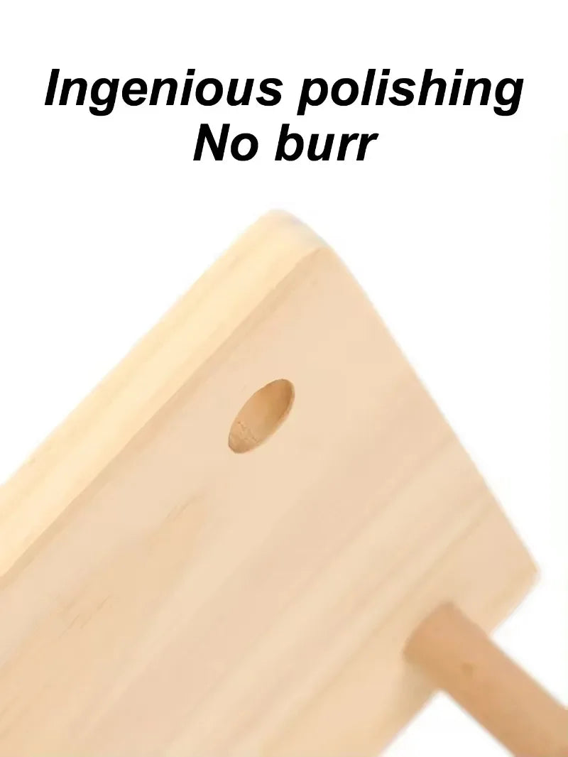 Hamster Wooden Ladder & Climbing Playground for Small Pets