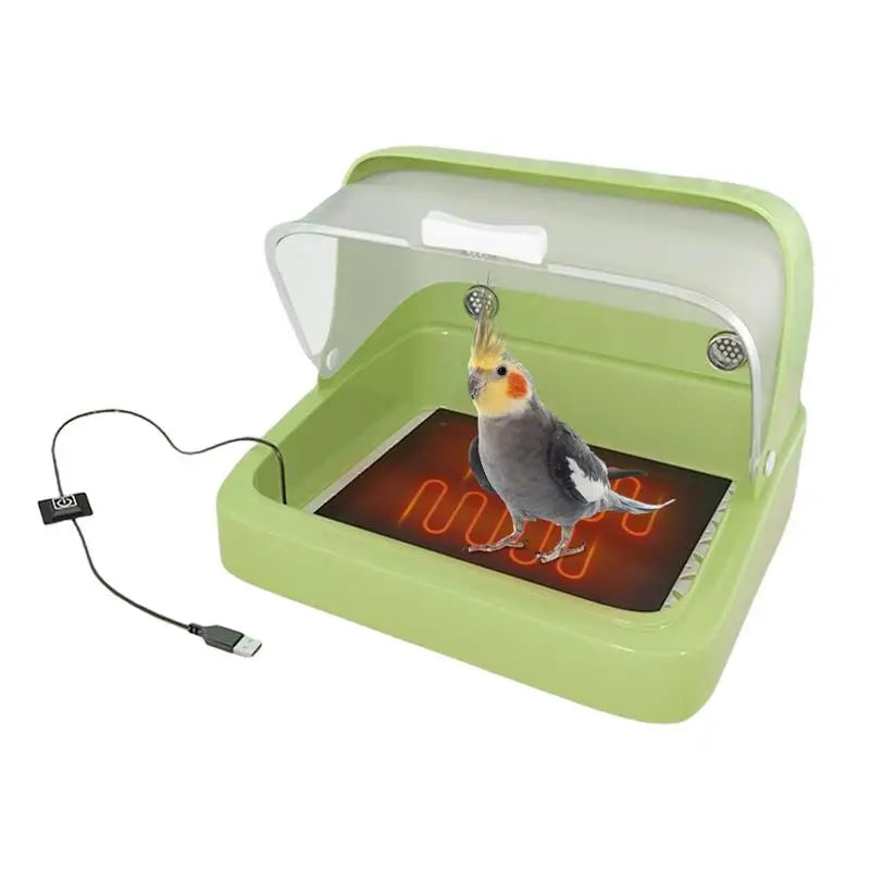 Chicken Brooder Box & Bird Incubator with Adjustable Heating
