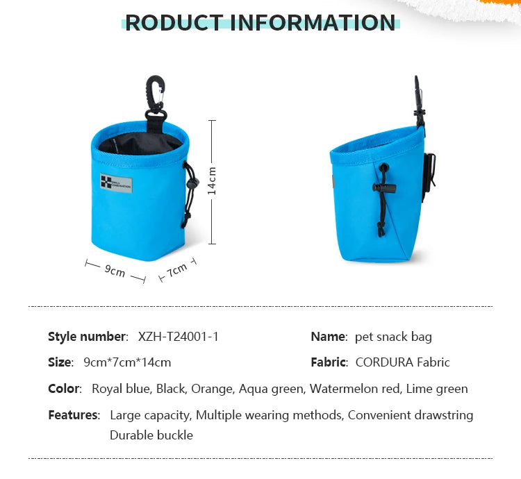 Portable Dog Training Treat Bag