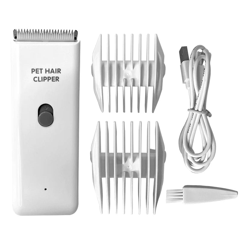 Cordless Rechargeable Pet Hair Trimmer