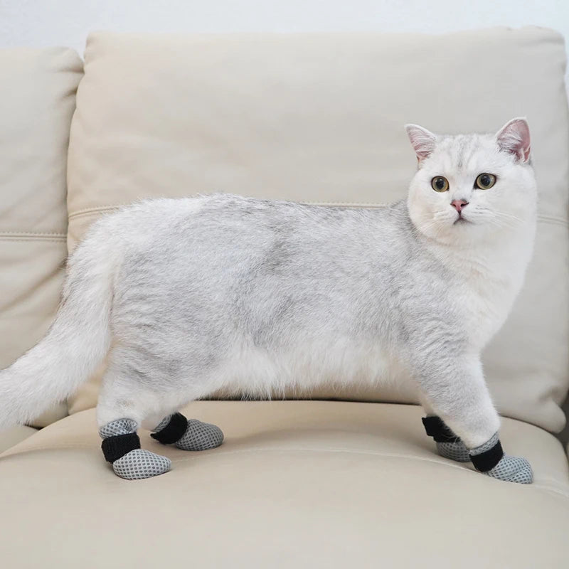 Cat Anti-Scratch Foot Covers