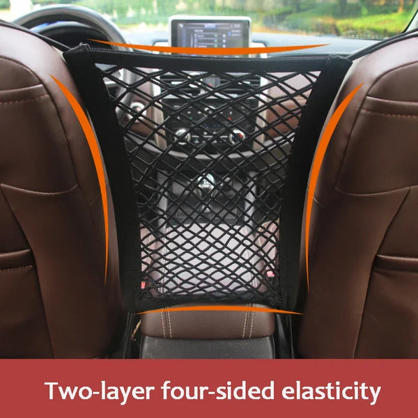 Stretchable Car Storage Net & Pet Barrier