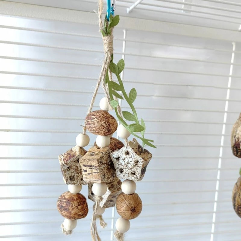 Colorful Hanging Parrot Molar Toy