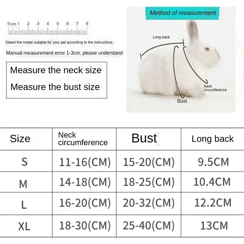 Multi-Color Breathable Vest & Adjustable Harness with Leash for Small Pets