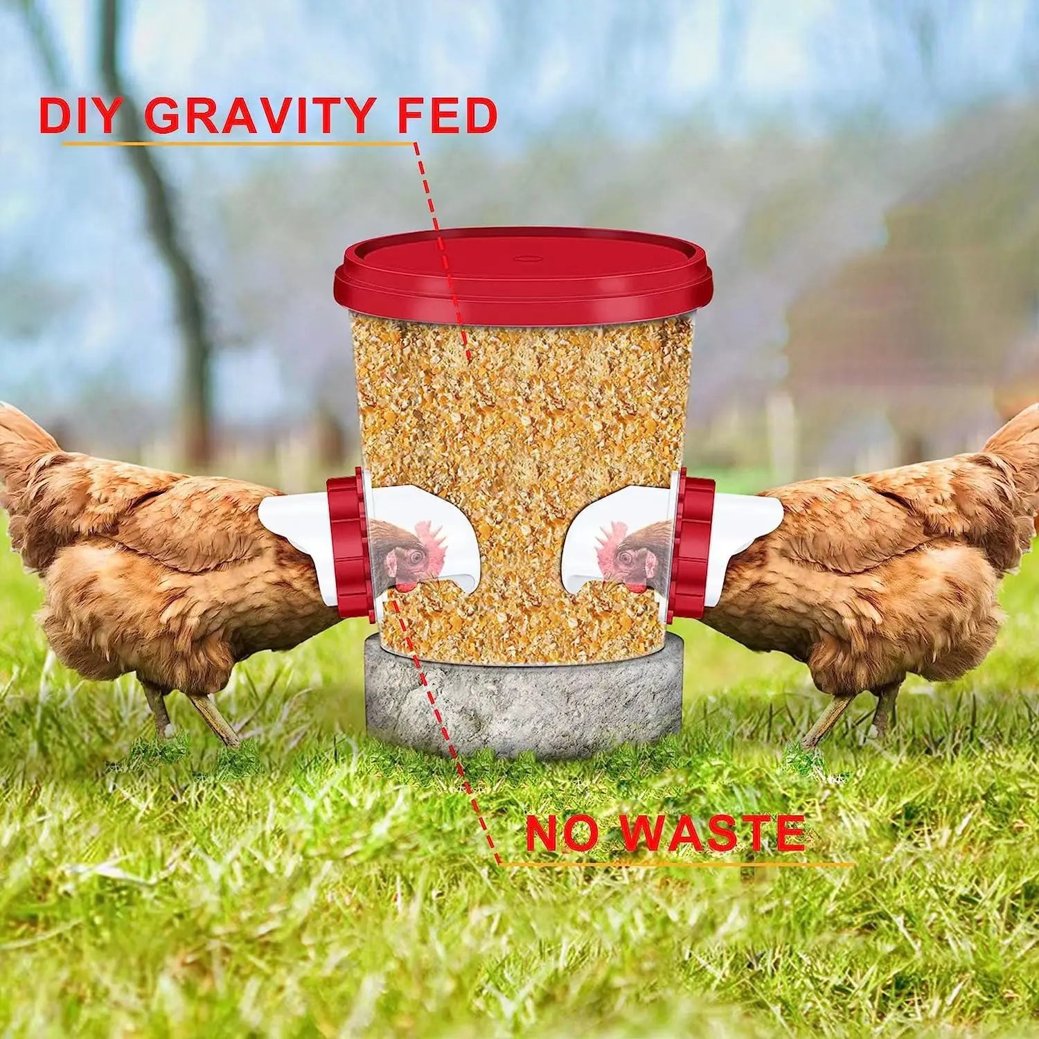 Poultry Pro Rainproof Feeder