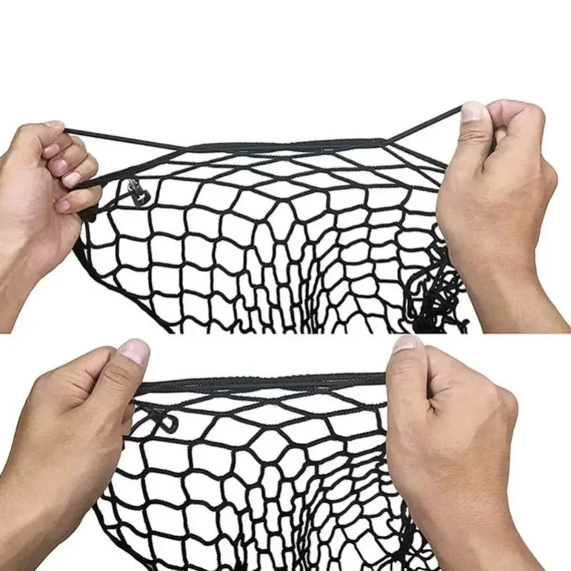 Car Boot Pet Safety Fence — Durable Elastic Mesh Barrier for Vehicles