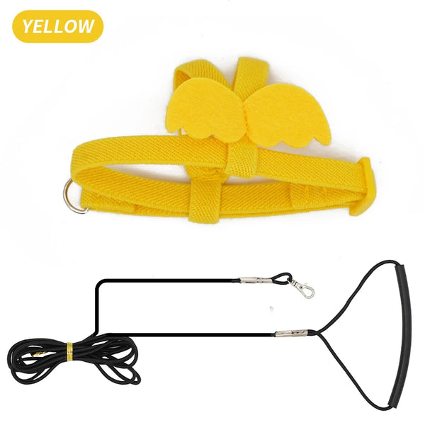 Long Cable Bird Harness & Leash
