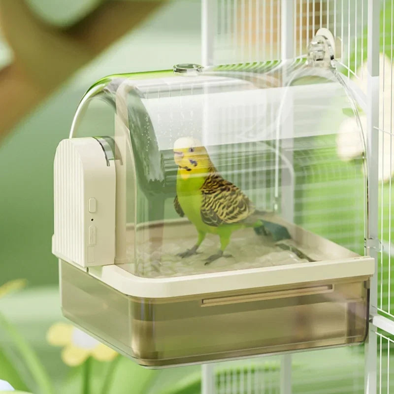 Hanging Bird Bath Box