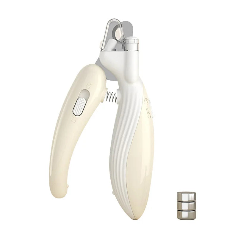 Professional Pet Nail Clippers with LED Light - for Dogs, Cats & Small Animals