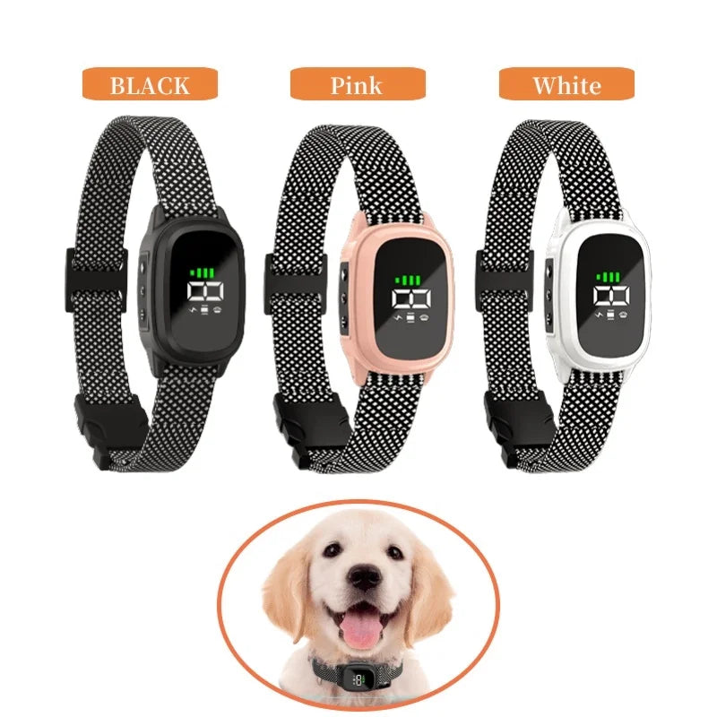 YHLC Automatic Anti-Bark Dog Collar, Rechargeable Electric Training Collar