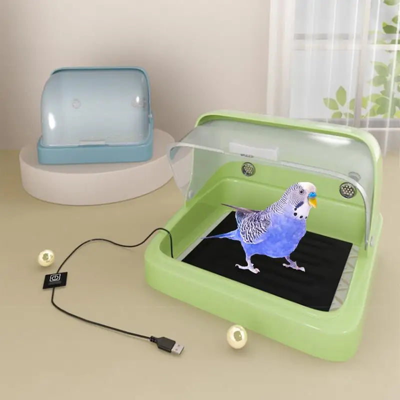 Chicken Brooder Box & Bird Incubator with Adjustable Heating