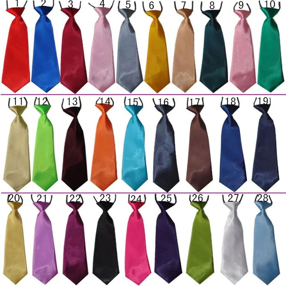 25/50pcs Elastic Dog Bow Ties