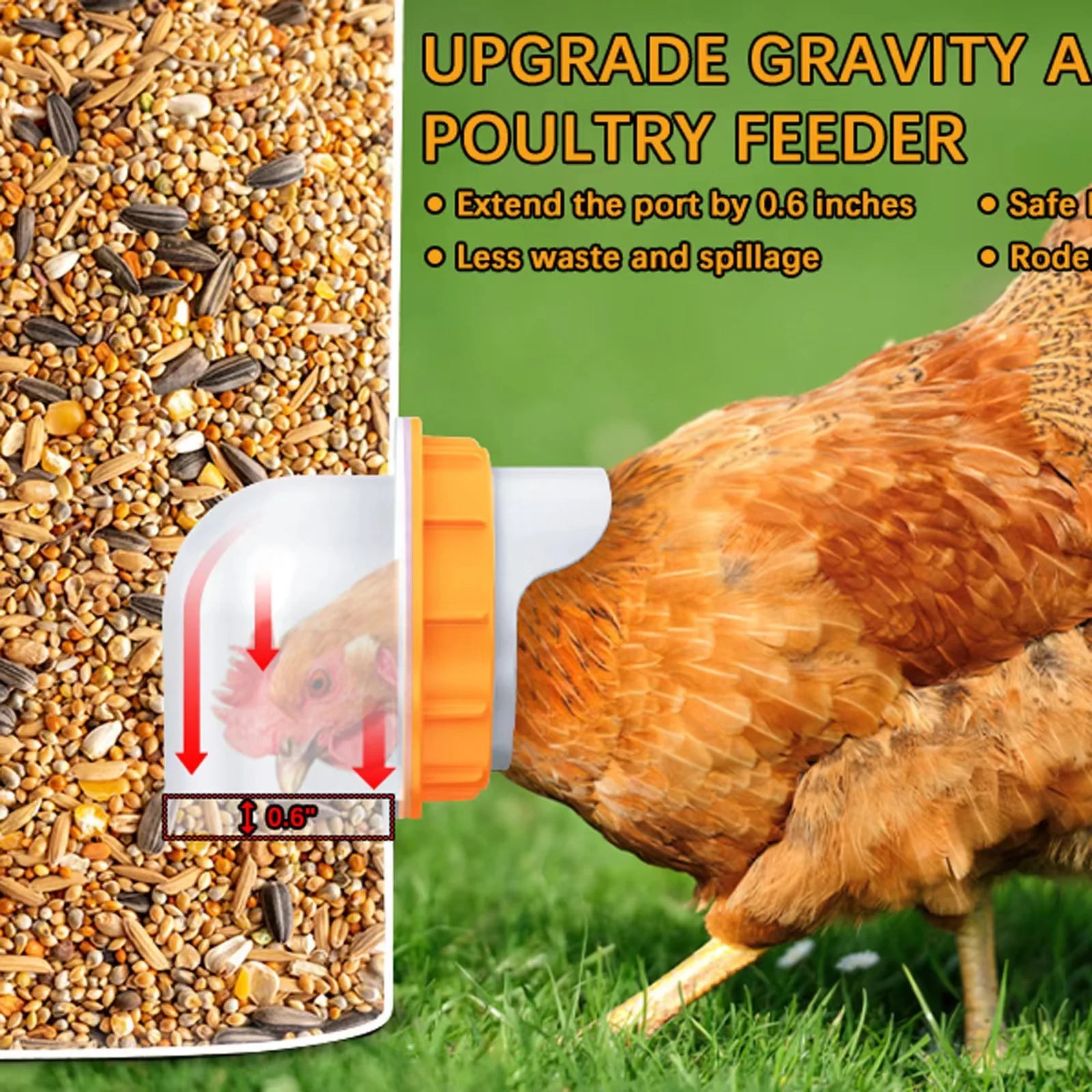 Poultry Pro Rainproof Feeder