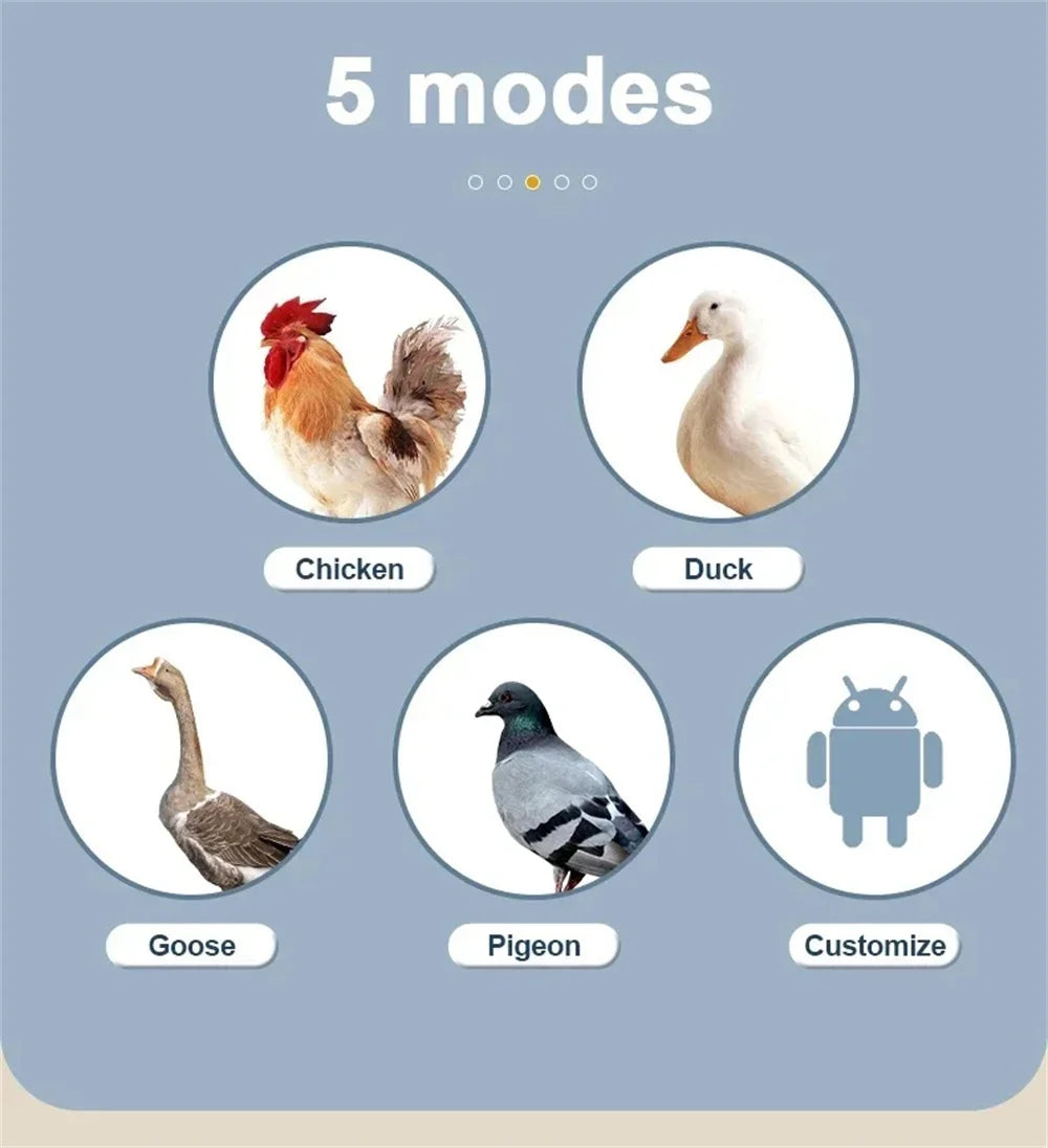 12/15/24 Egg Automatic Poultry Incubator with Waterbed & Temperature Control