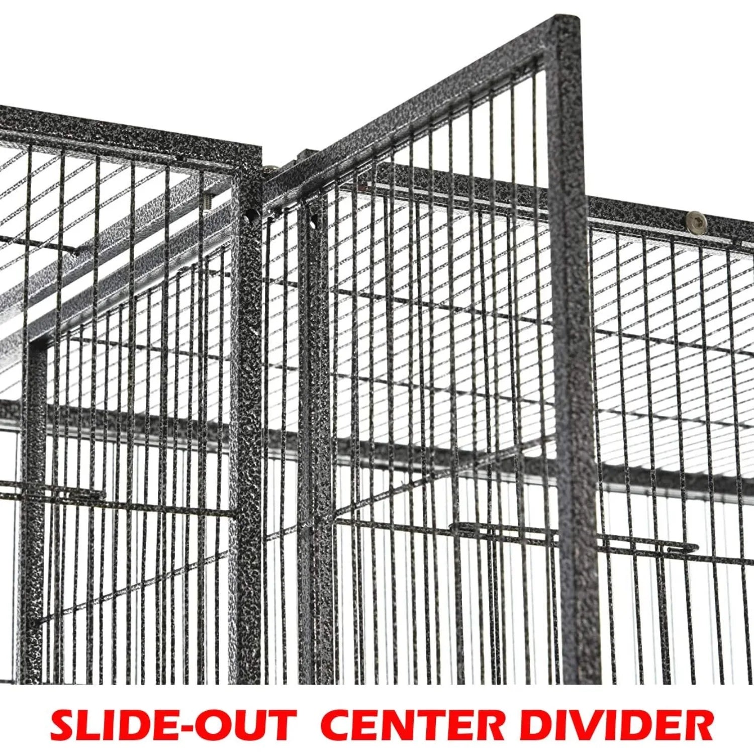 Large Double Parrot Flight Cage with Removable Center Divider