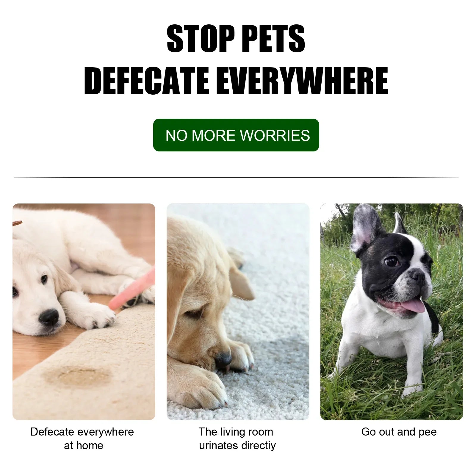 Pet Toilet Training Spray – Indoor Puppy & Cat Potty Training Aid