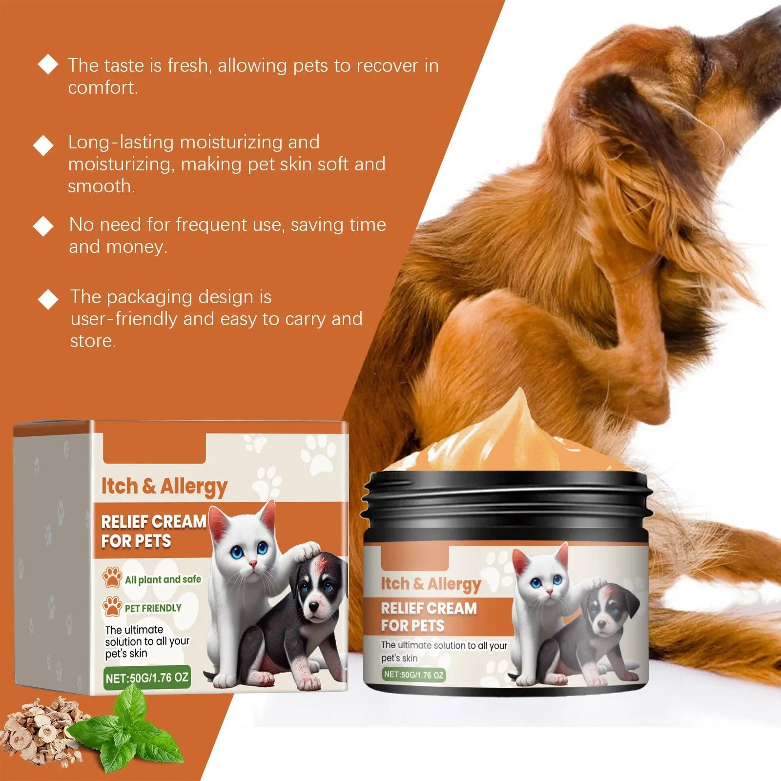Pet Anti-Itch & Anti-Allergic Herbal Cream