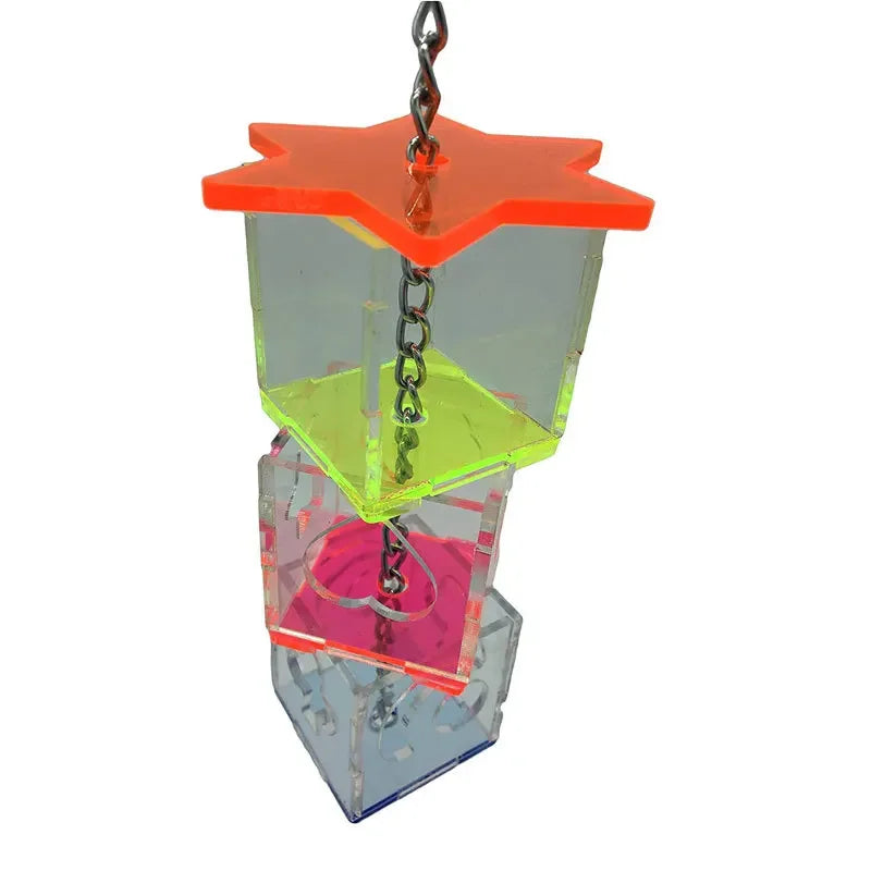 Acrylic Parrot Puzzle Toy