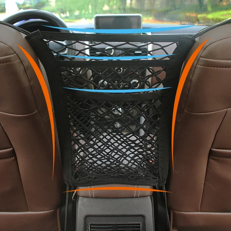 Stretchable Car Storage Net & Pet Barrier