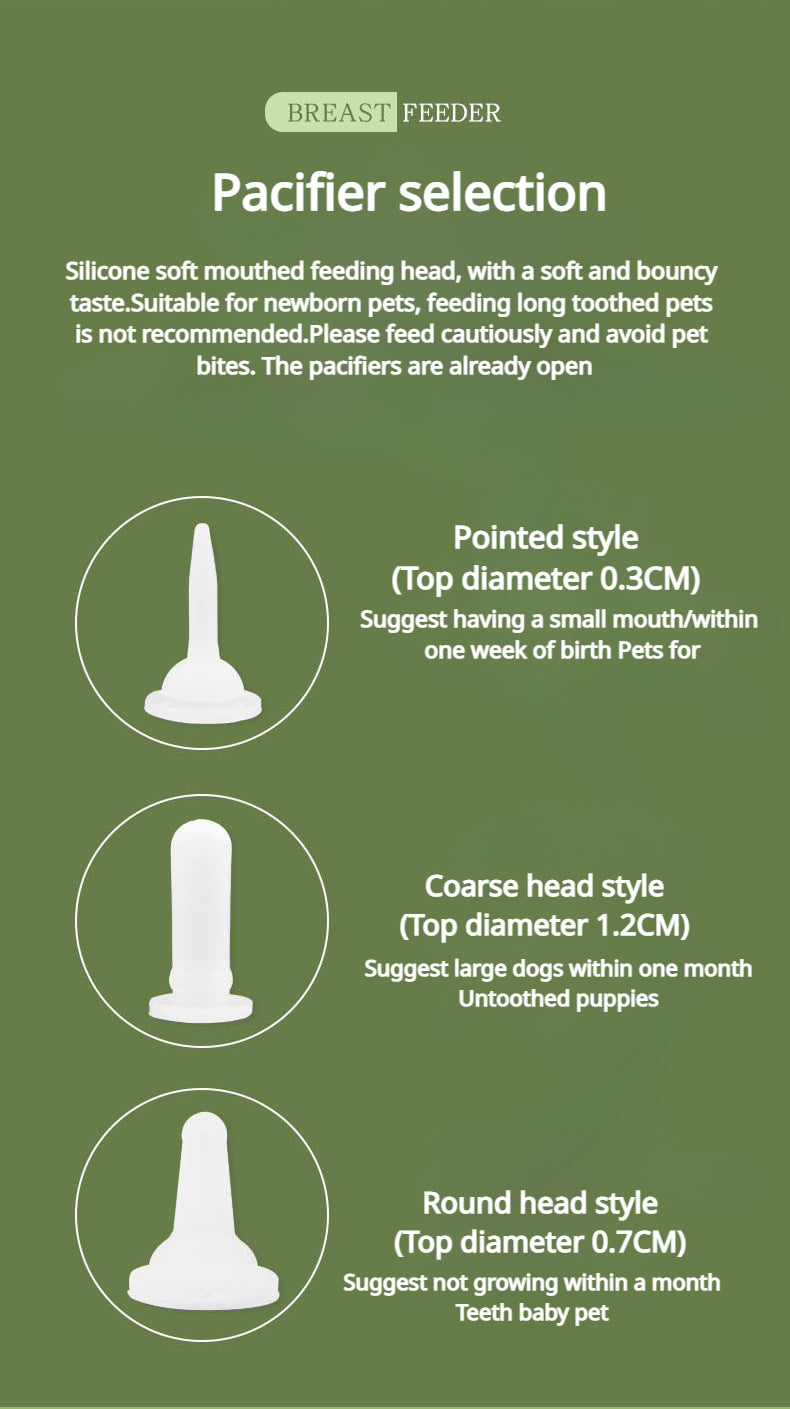Newborn Pet Feeding Set