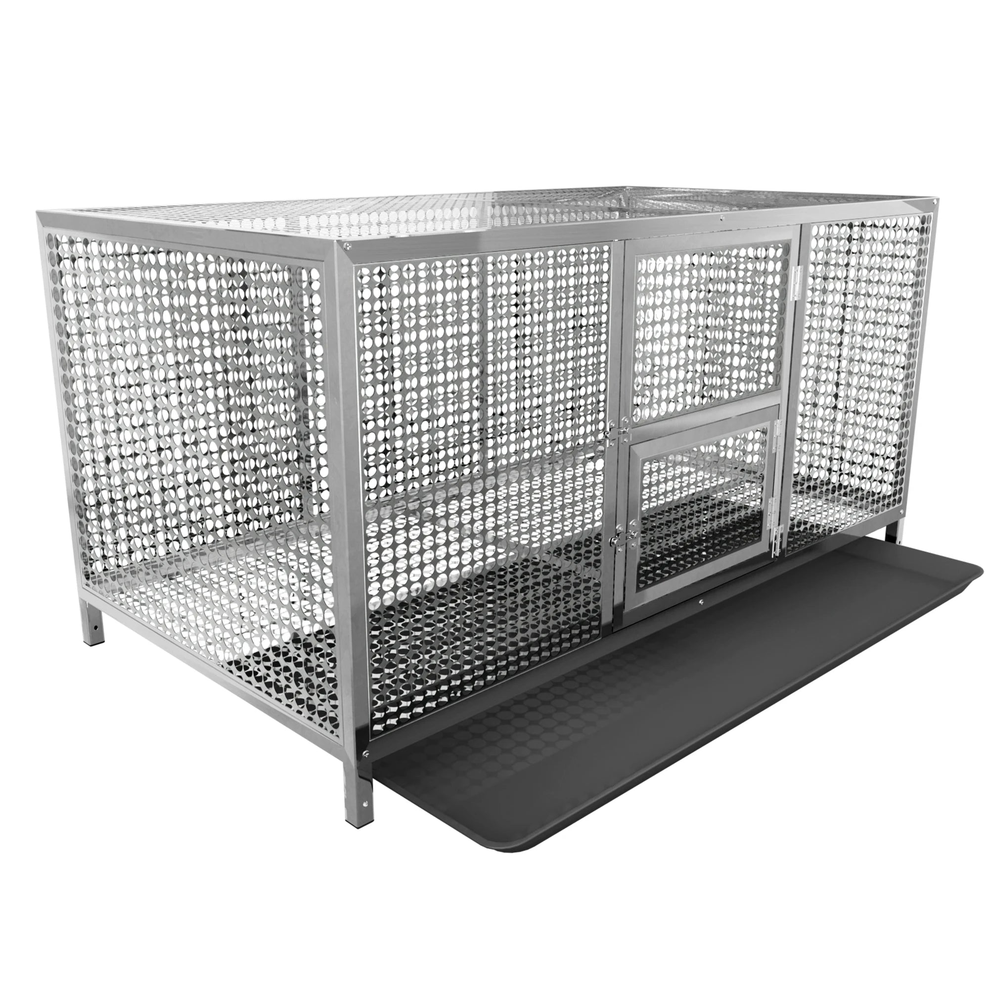 Heavy-Duty Stainless Steel Chicken Coop