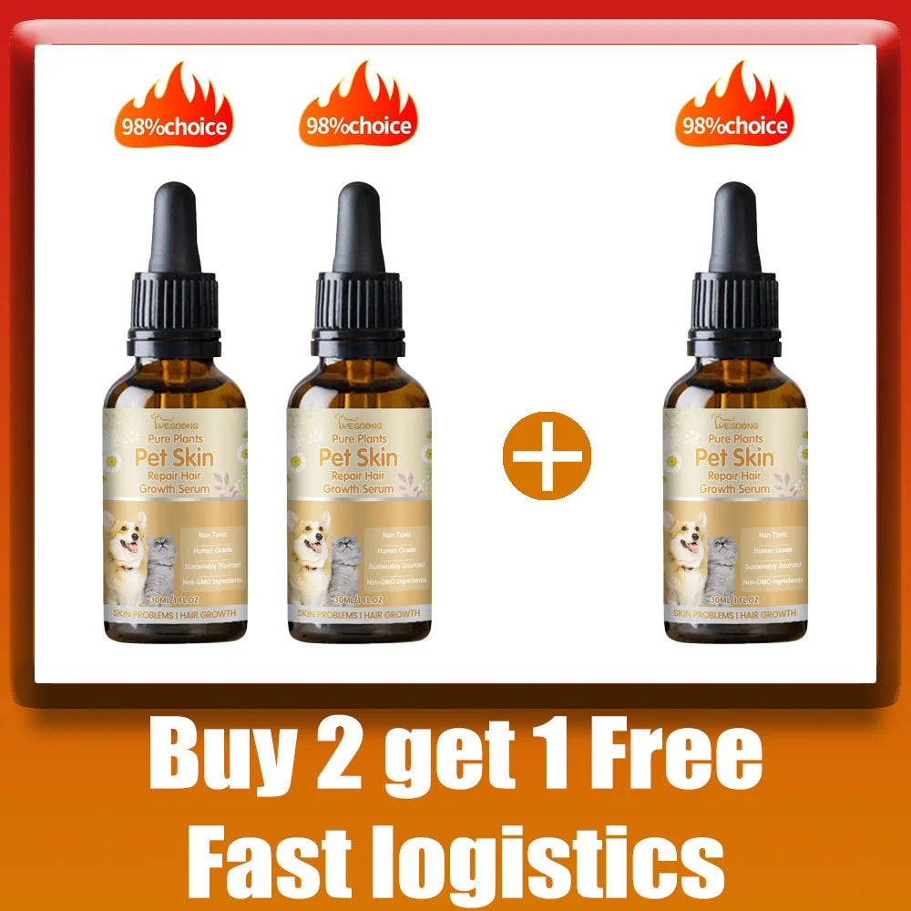 Natural Flea, Mite & Tick Repellent for Cats & Dogs