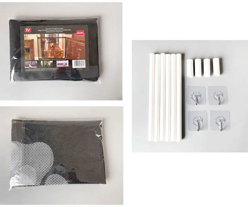 Portable Mesh Pet Safety Barrier