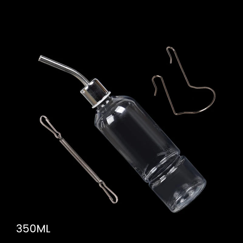 180/350/750ML Small Pet Water Bottle Dispenser for Cages