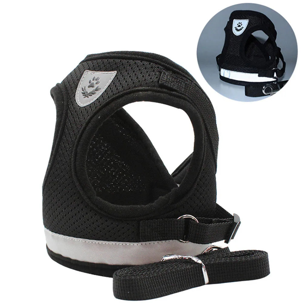 Escape-Proof Vest for Cats, Puppies, and Small Dogs