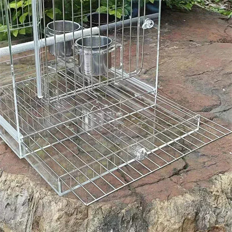 Modern Transparent Acrylic Bird Cage