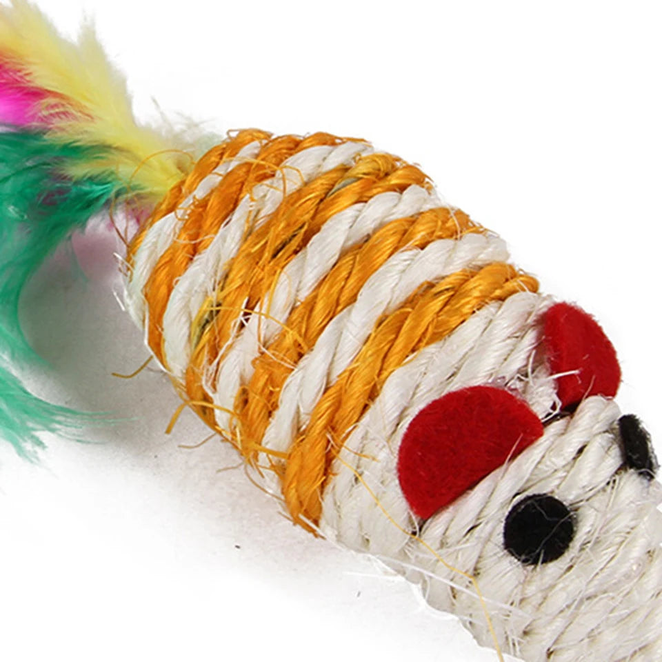 Cat Toy Variety Set with Teaser Sticks, Mice & Balls