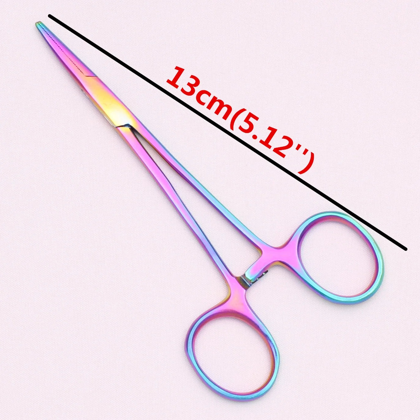 13cm Pet Hemostatic Forceps, Professional Stainless Steel Grooming & Veterinary Tool
