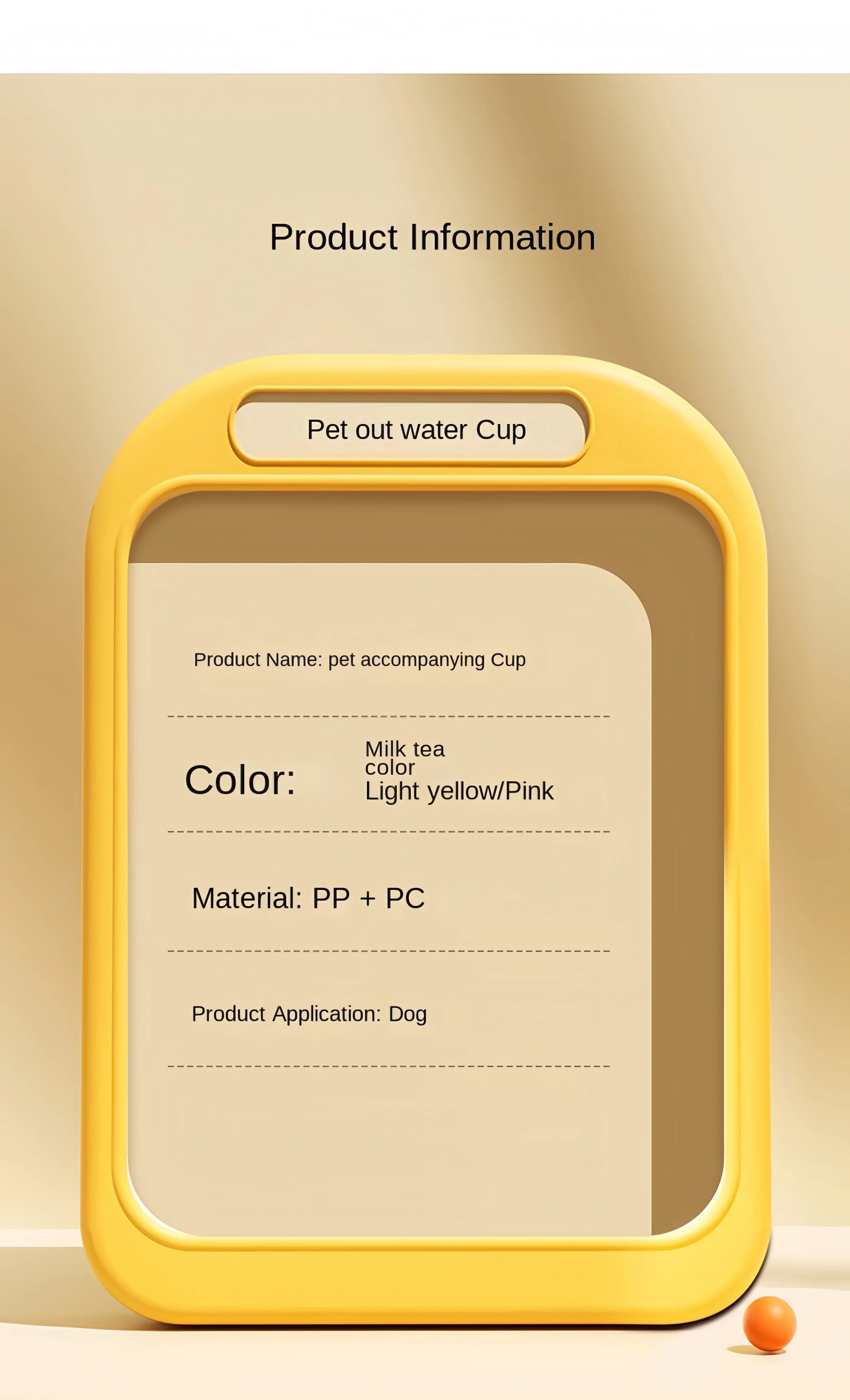 Portable Dog Water Bottle with Food Dispenser