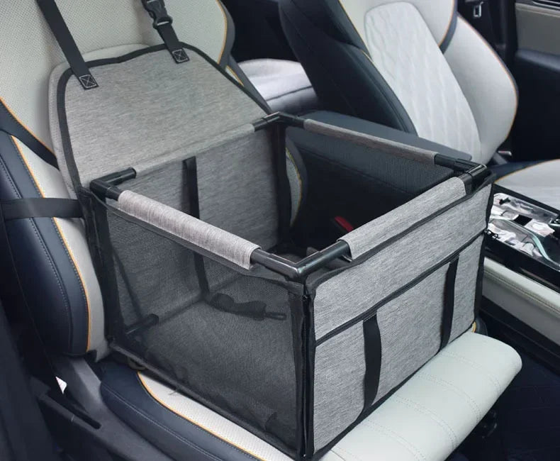 Waterproof Travel Dog Car Seat Cover & Carrier Hammock for Small and Medium Dogs & Cats