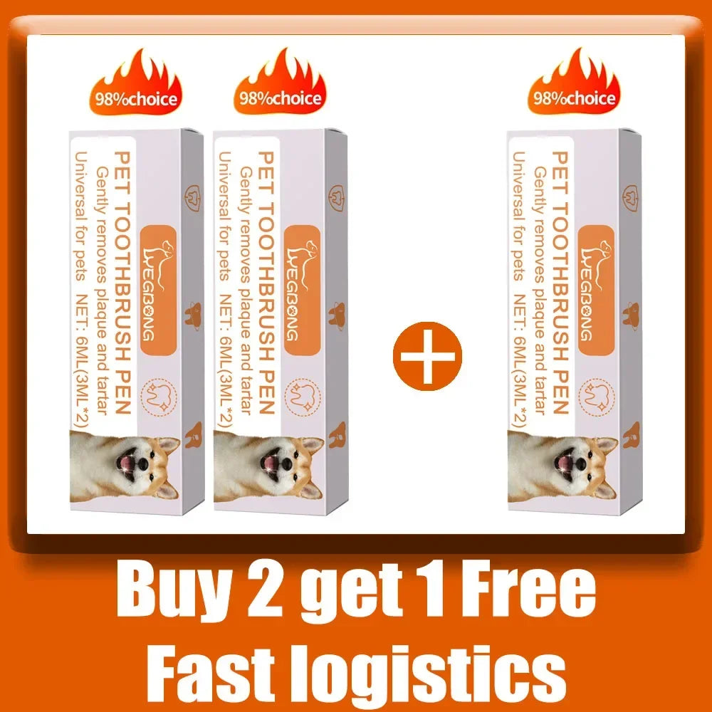 Pet Dental Pen – Dog & Cat Teeth Cleaning Tool