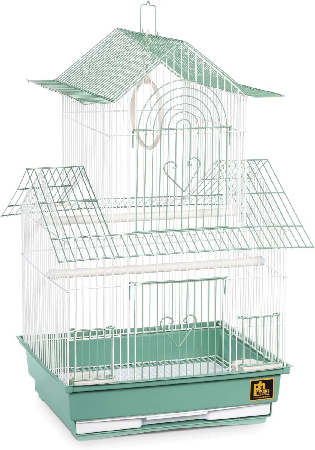 Peak-Style Parakeet Cage
