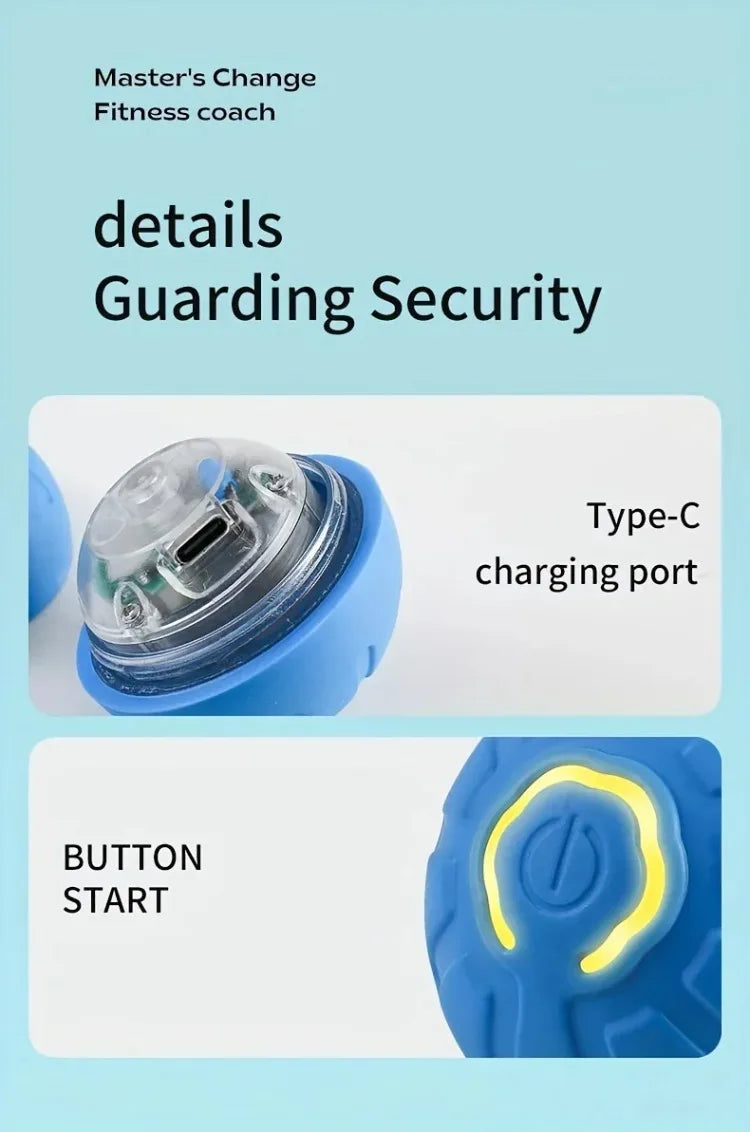 Electronic Moving Dog Toy Ball